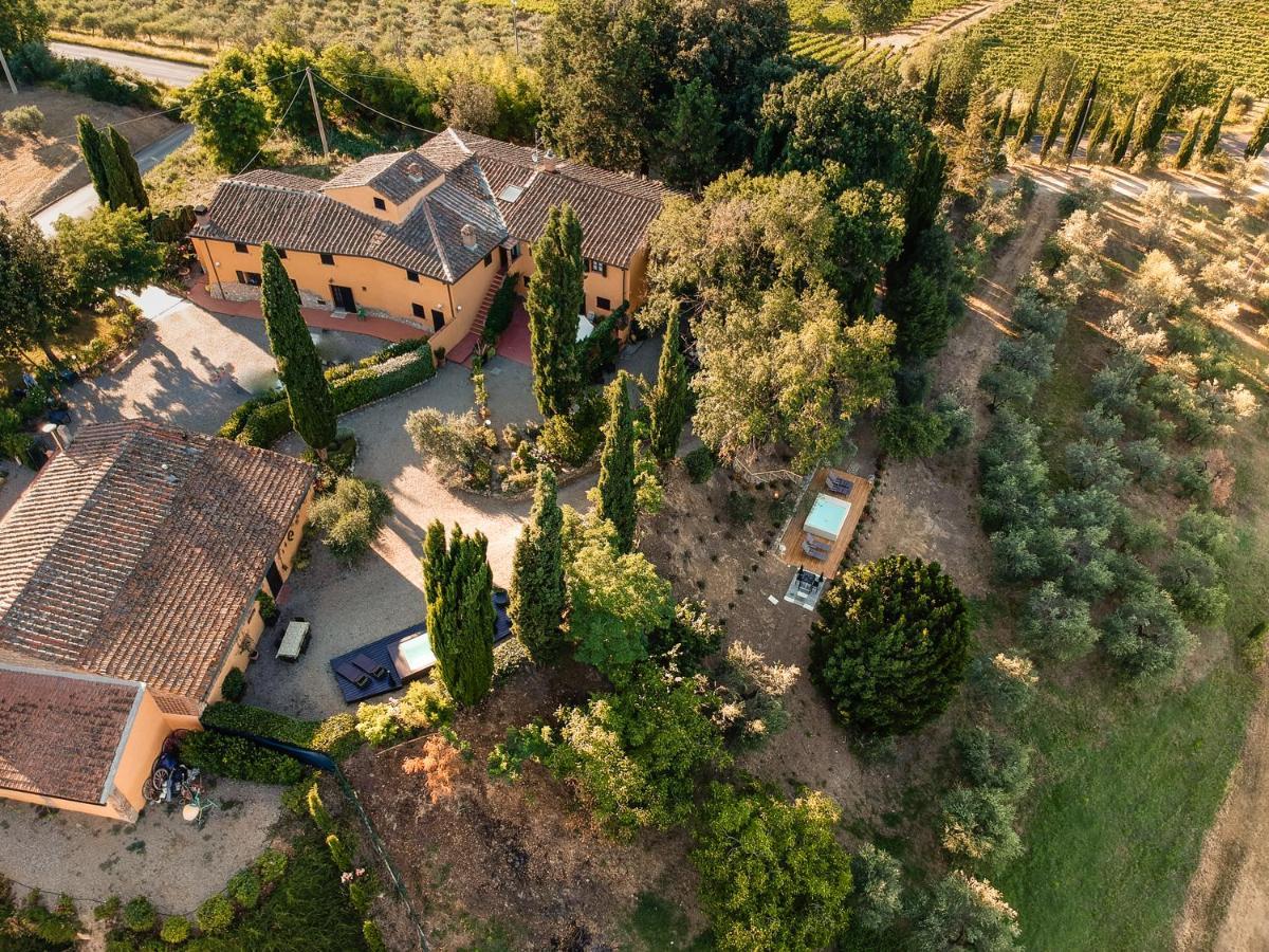 Il Leccio - Casa Toscana Il Fienile Gambassi Terme Ngoại thất bức ảnh