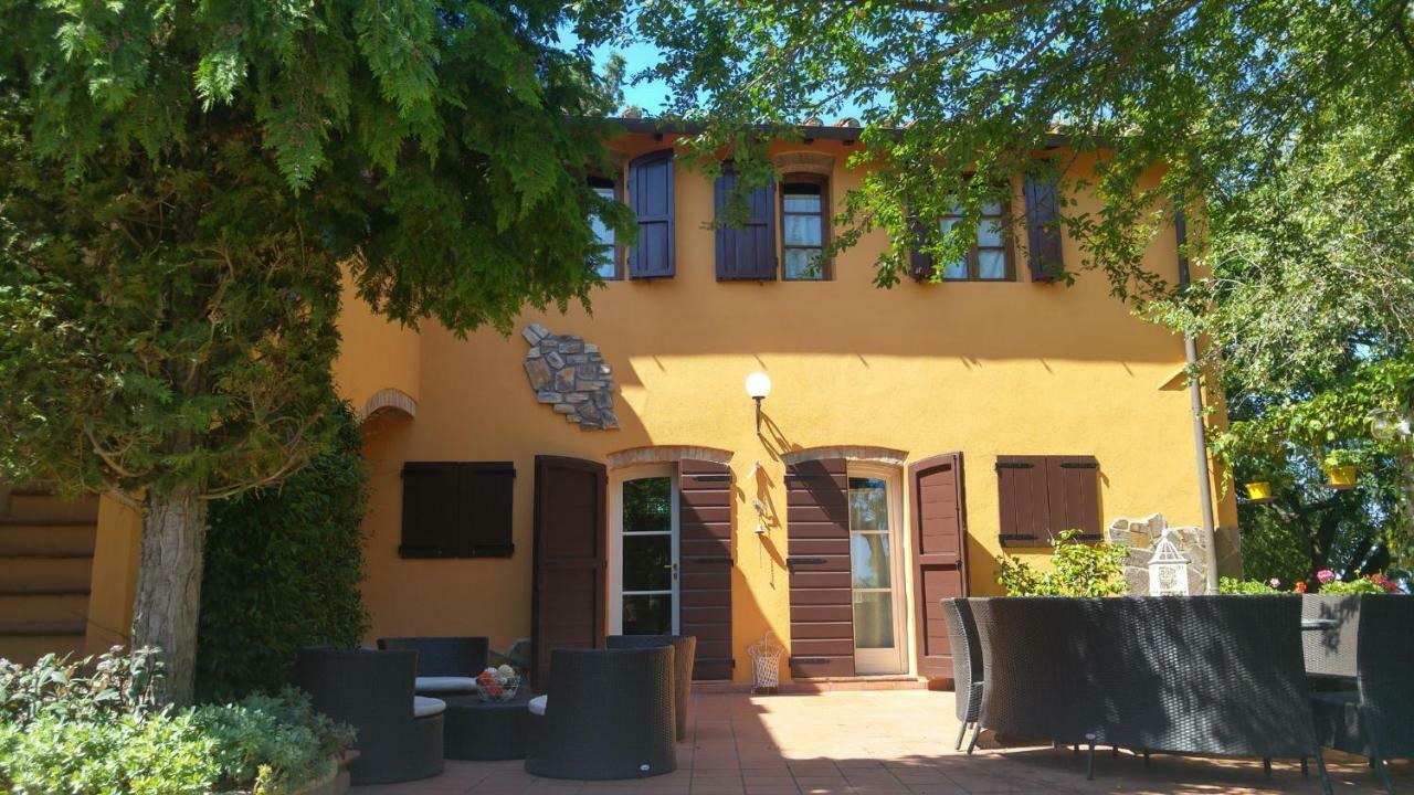Il Leccio - Casa Toscana Il Fienile Gambassi Terme Ngoại thất bức ảnh